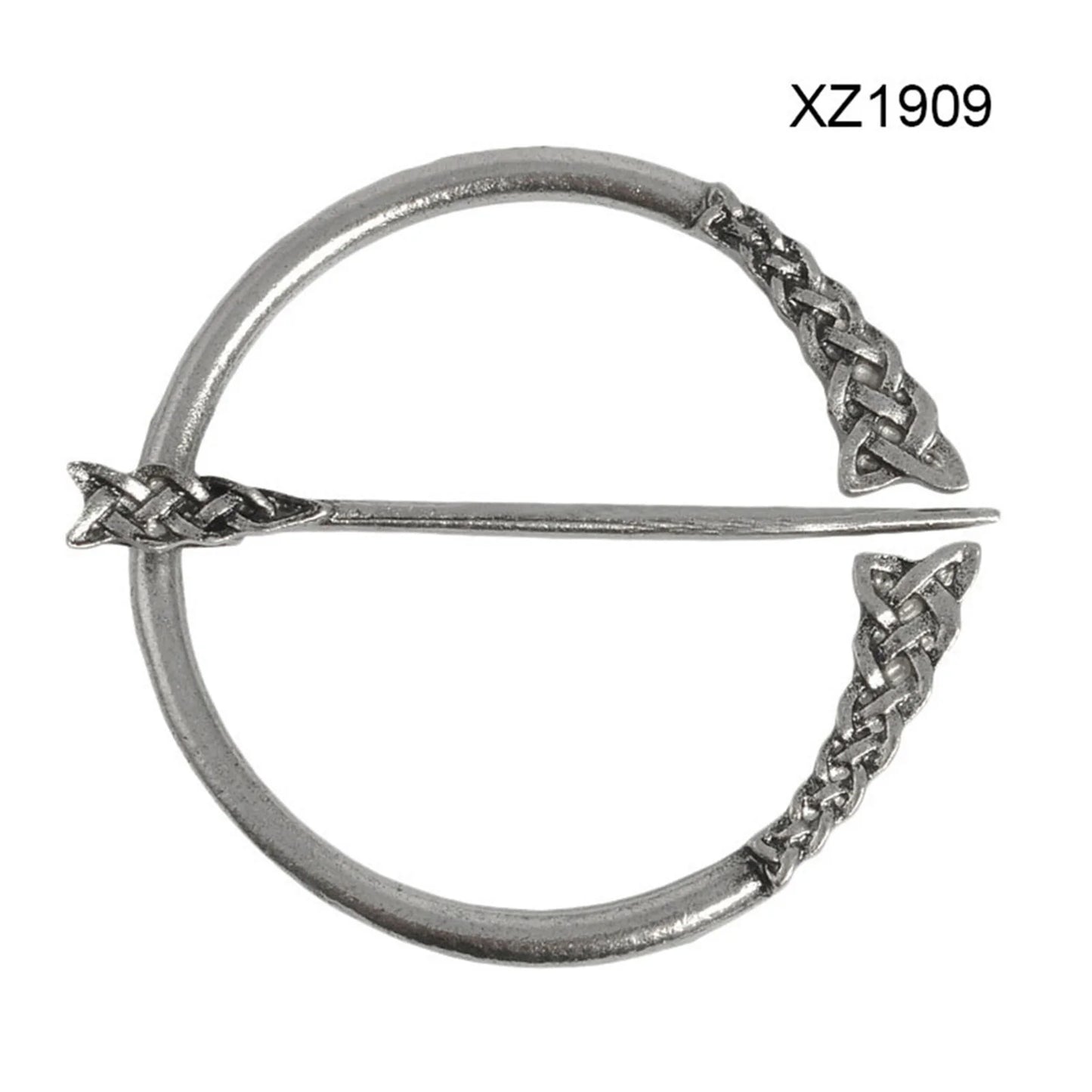 Nordic Style Metal Simple Brooch Suit Scarf Clip Brooch Pin Fashion Jewelry for Coats Jackets Sweaters Suit Peaceful Pleasures Health and Wellness