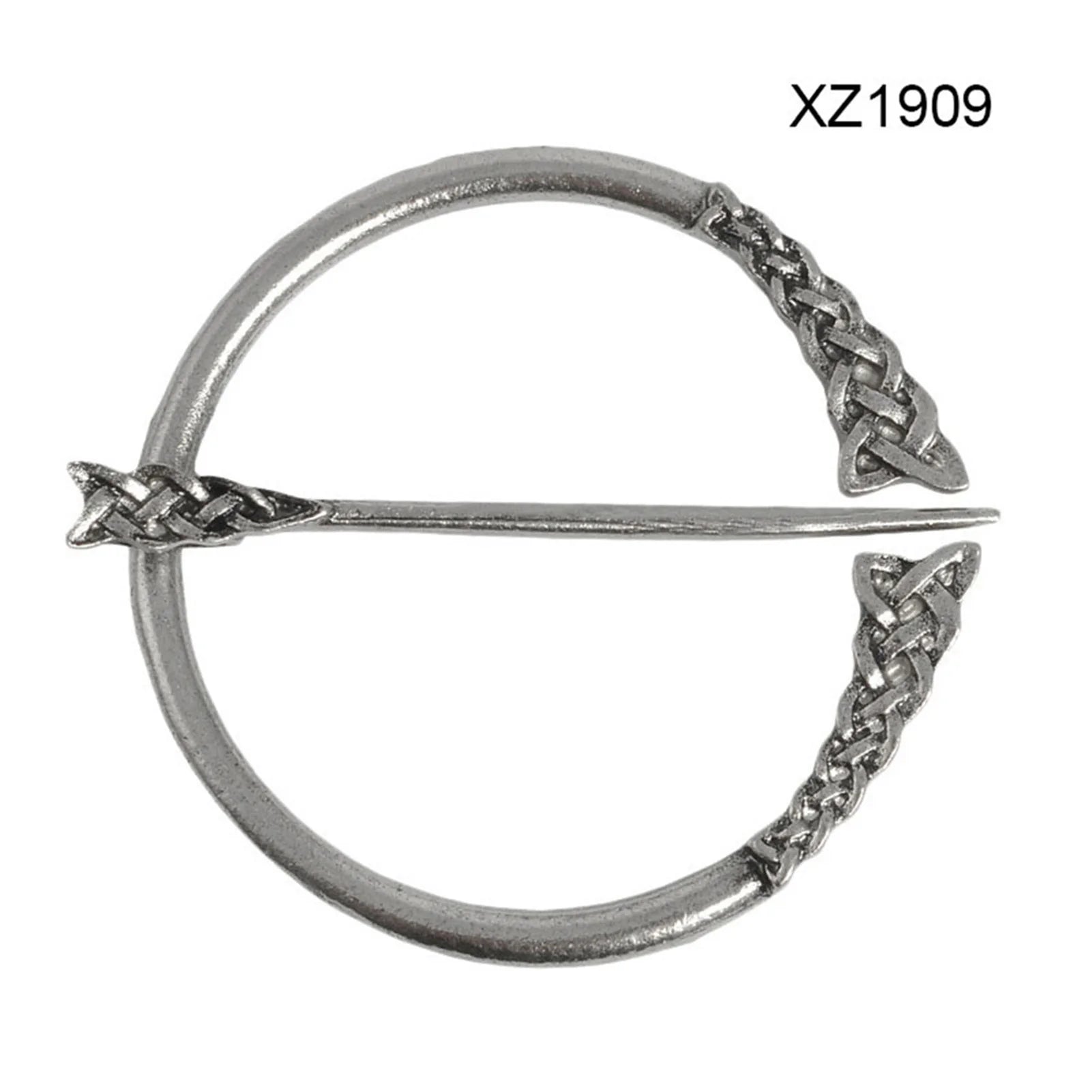 Nordic Style Metal Simple Brooch Suit Scarf Clip Brooch Pin Fashion Jewelry for Coats Jackets Sweaters Suit Peaceful Pleasures Health and Wellness