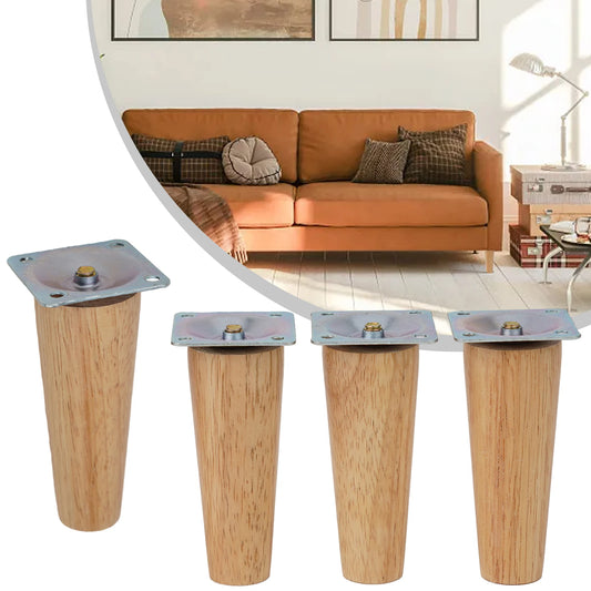 Sofa Leg Furniture Screw Solid Wood Wooden Table Cabinet Parts Home Peaceful Pleasures Health and Wellness