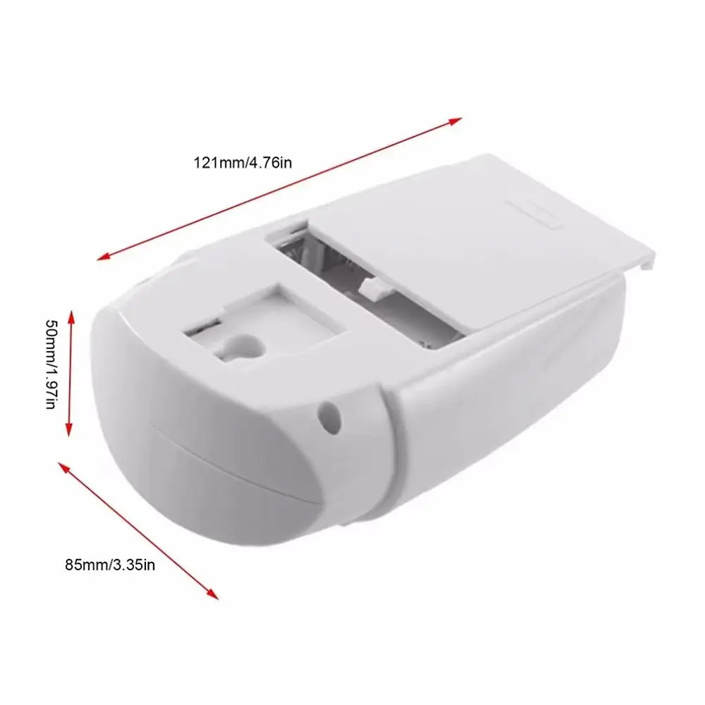 Wireless PIR Motion Sensor Wireless Motion Sensor Alarm 2 Remote Controls Power Adapter PIR Alarm System Alert System Peaceful Pleasures Health and Wellness