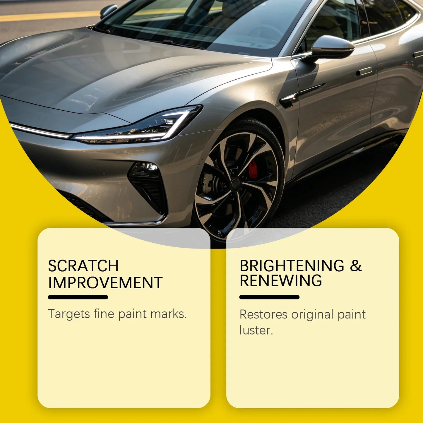 Car Scratch Remover Polish Kit – Swirl & Scuff Restorer