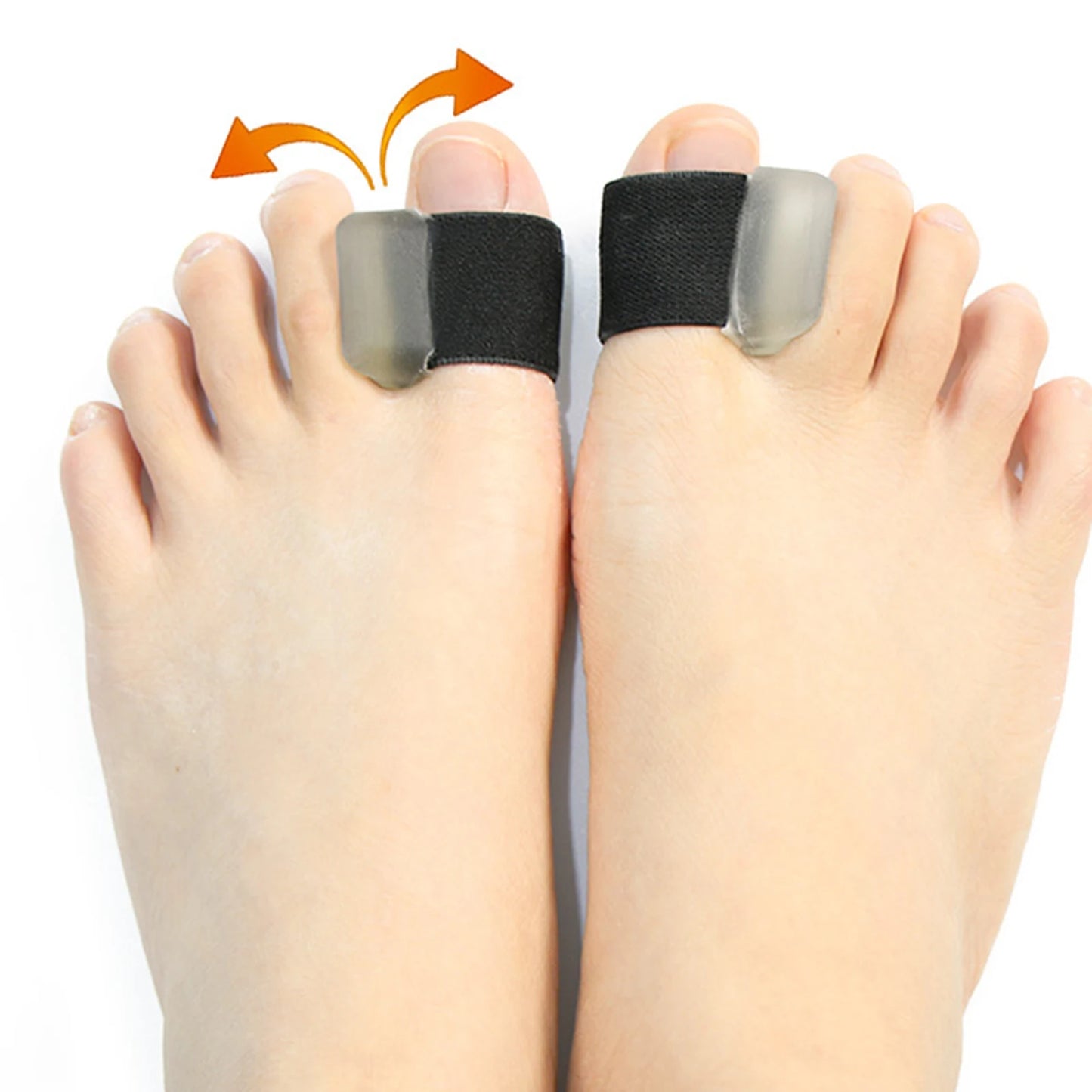 Bunion Corrector Toe Separator Orthopedic Bunion Straightener Big Toe Splint Suitable for Protect Foot Day Night Peaceful Pleasures Health and Wellness