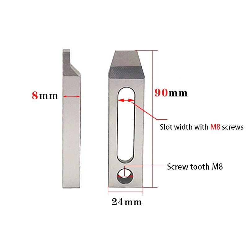 CNC Wire EDM Jig Holder Clamp – Stainless Steel M6 M8 M10