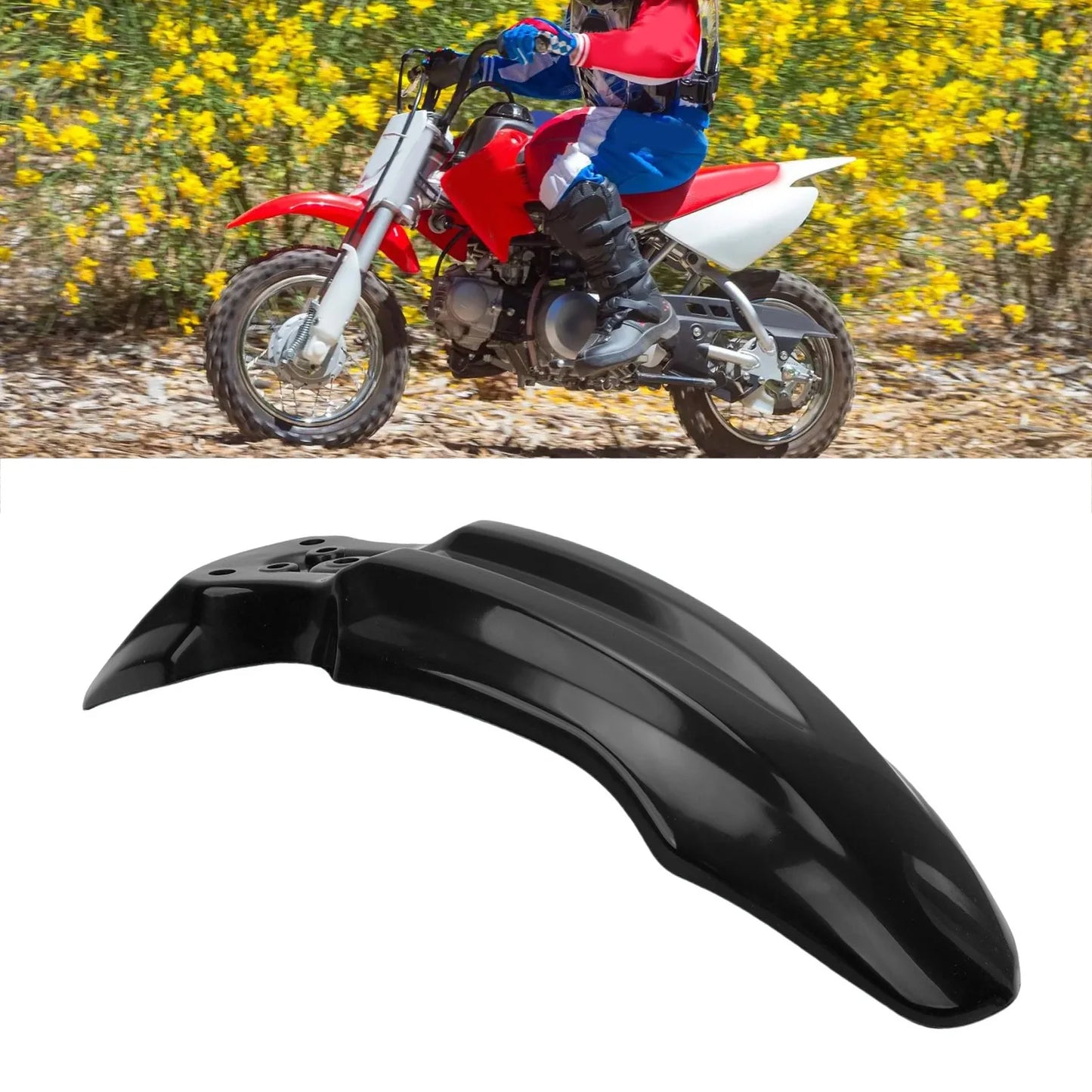 Front Mudguard for 125cc Pit Dirt Bike – ABS Fender Replacement
