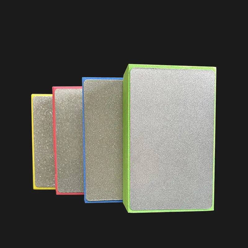 60/100/200/400# Diamond Hand Polishing Pads Tile Glass Abrasive Grinding Block Pad Stone Abrasive Sanding Disc Polisher Tool Peaceful Pleasures Health and Wellness
