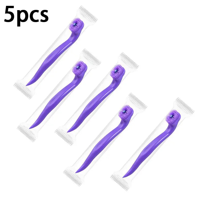 Disposable Mouthwash Toothbrush Convenient Multi-functional Refreshing No-rinse Mini Travel Toothbrush Peaceful Pleasures Health and Wellness one size C3