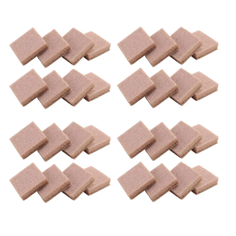 A36T-Felt Floor Furniture Protector Pads Chair Table Legs Protector 96 Pieces Khaki Peaceful Pleasures Health and Wellness
