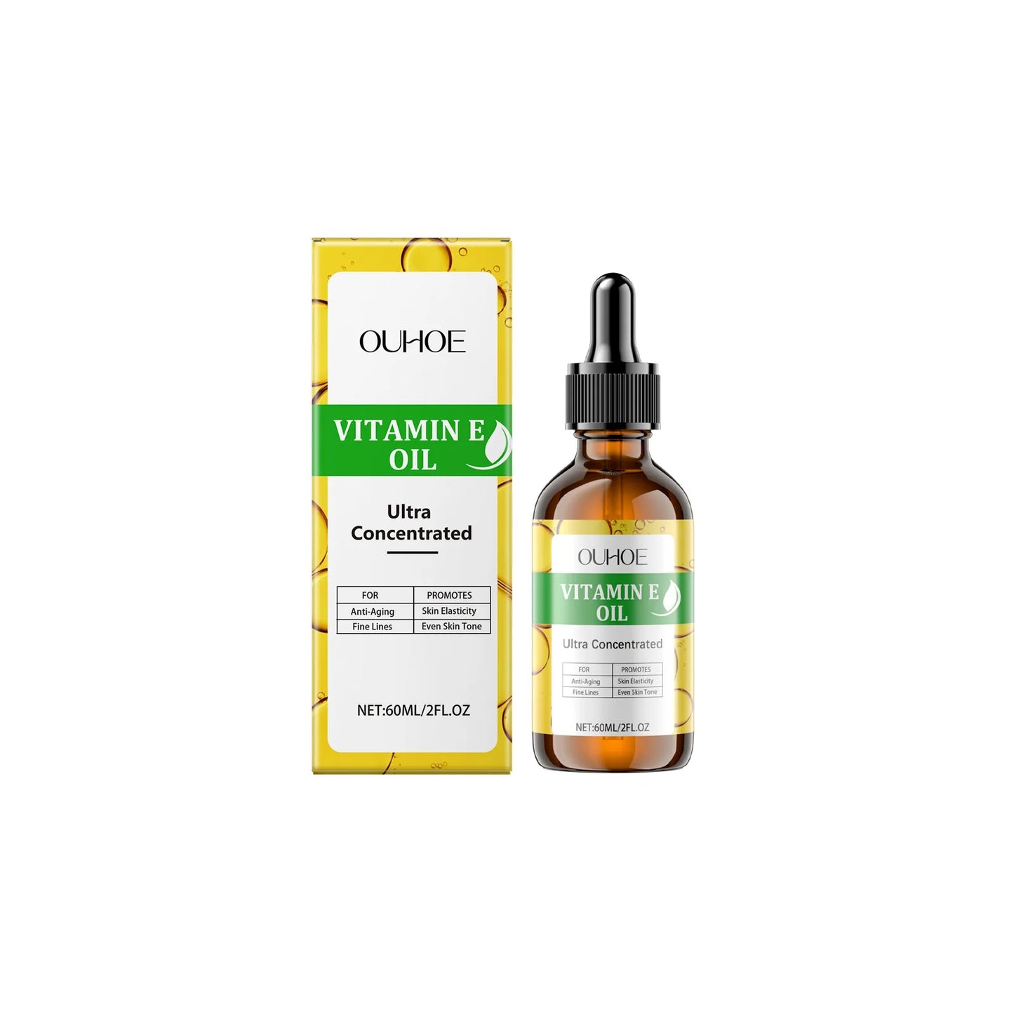 Vitamin E Body Oil – Firming, Brightening & Anti-Aging Skin