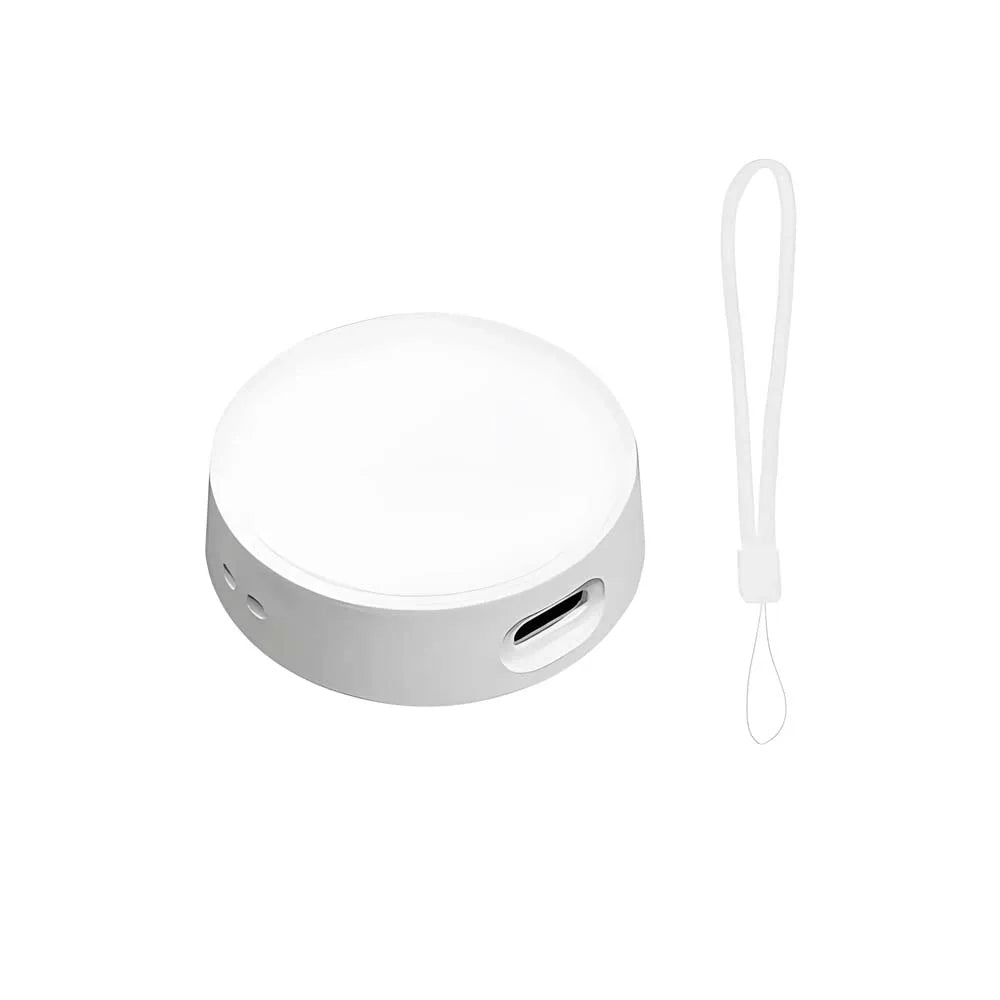 Samsung Galaxy Watch Wireless Charger Cable Type-C Keychain Peaceful Pleasures Health and Wellness WHITE