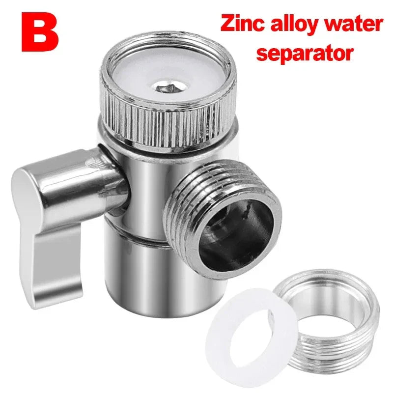 Faucet Splitter Diverter Valve – Kitchen & Bathroom Sink Adapter