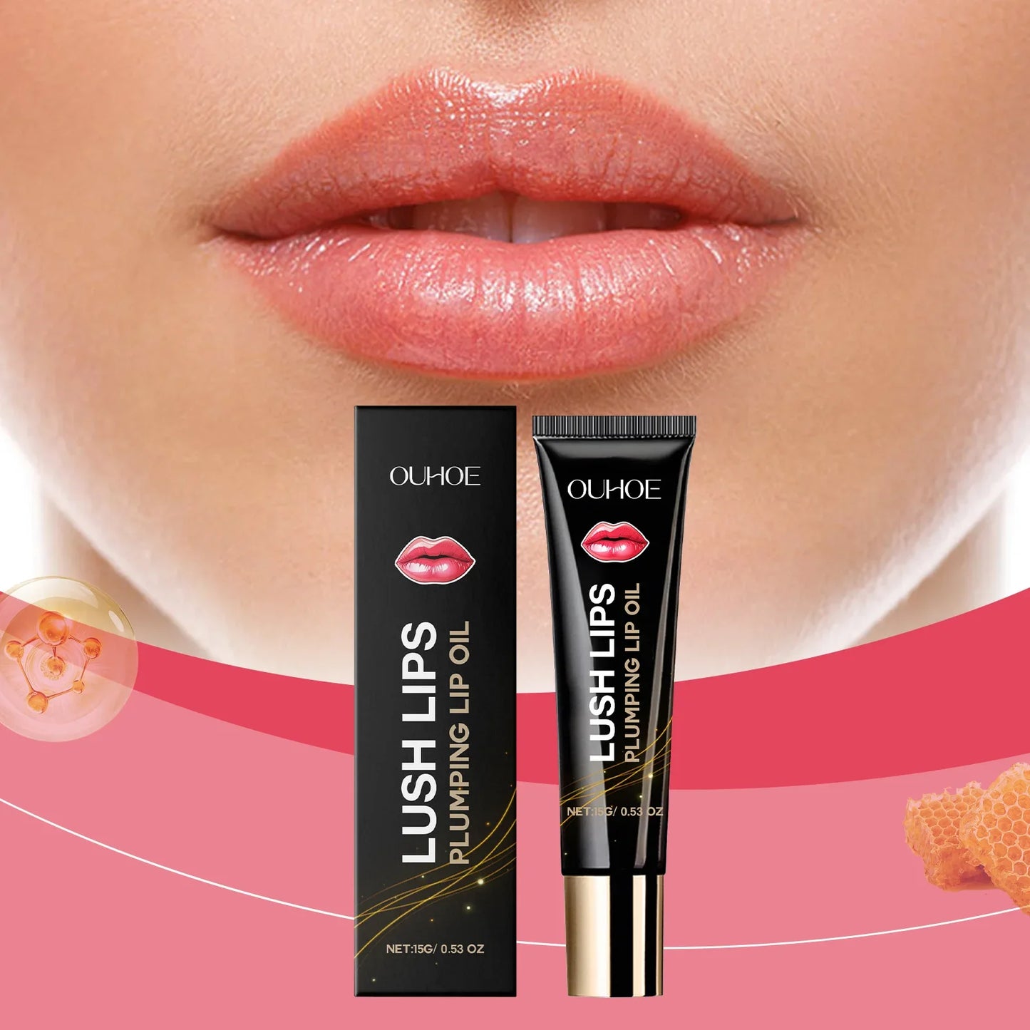 Lip Plumper Oil – Instant Volume, Moisture & Gloss