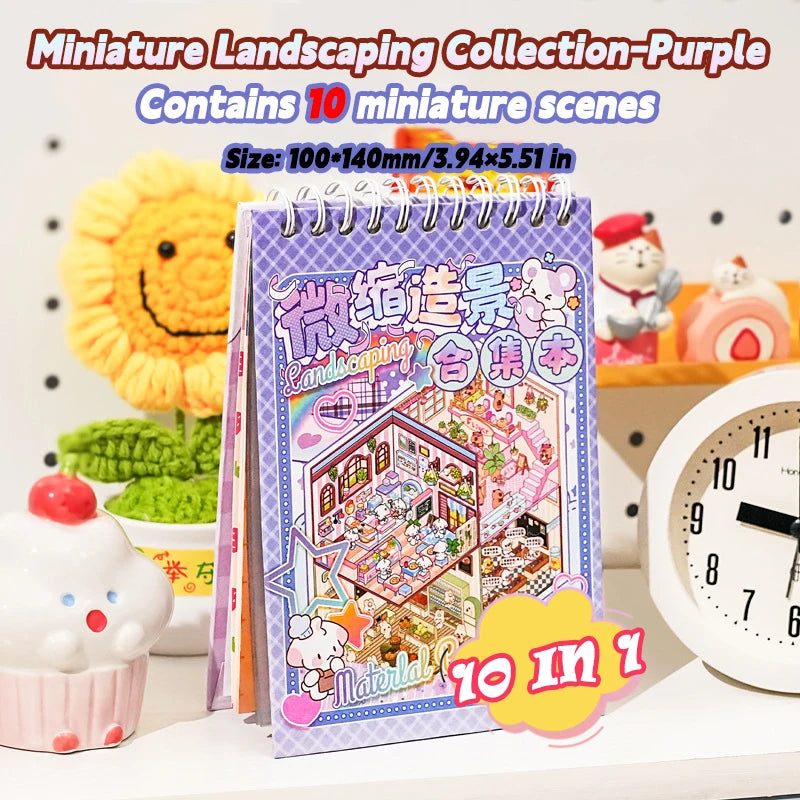 20-in-1 3D Cartoon Sticker Scene Book | DIY Creative Gift for Kids