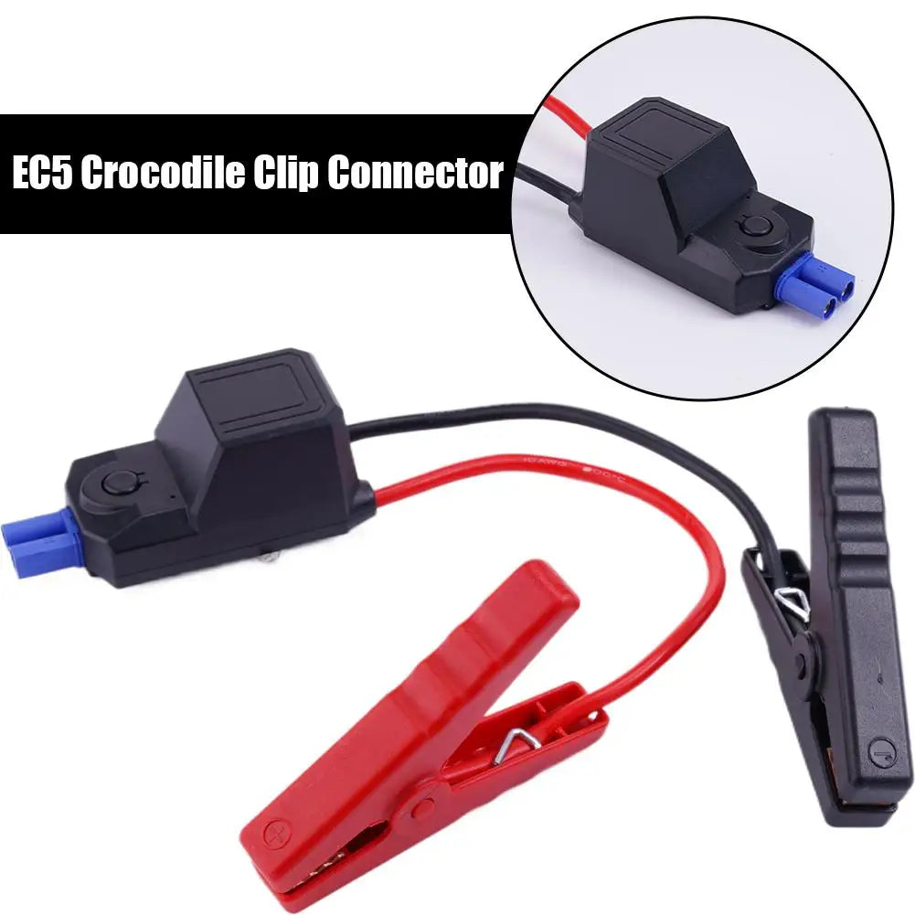Auto Truck Emergency Jump Starter with 500A Clamps Peaceful Pleasures Health and Wellness