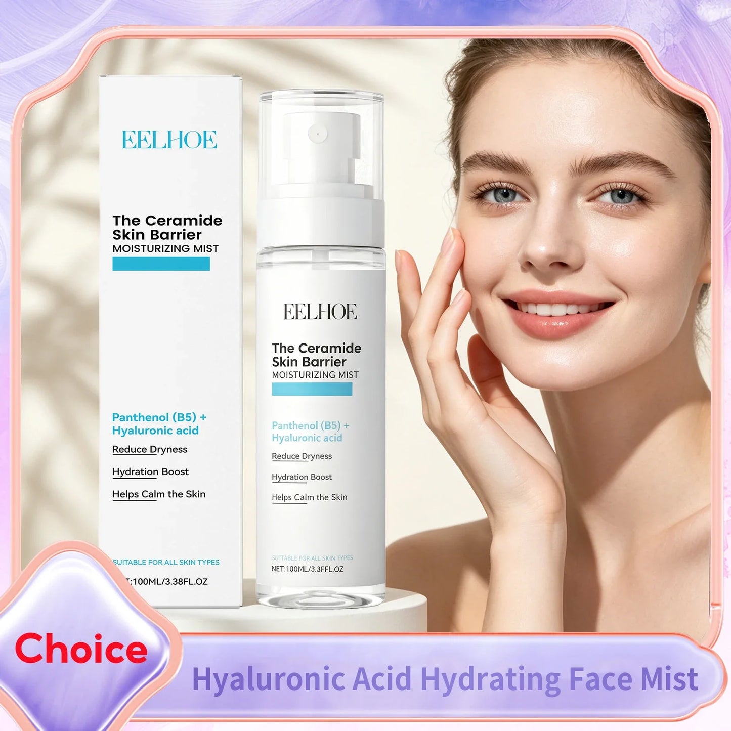 Eelhoe B5 Hyaluronic Acid Toner Spray – Hydrate & Brighten