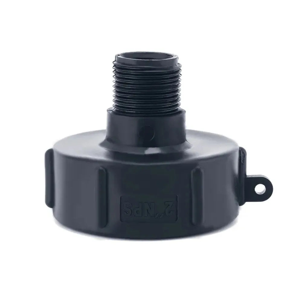IBC Tank Adapter 2" Fine to 3/4" Garden Hose Thread Fitting