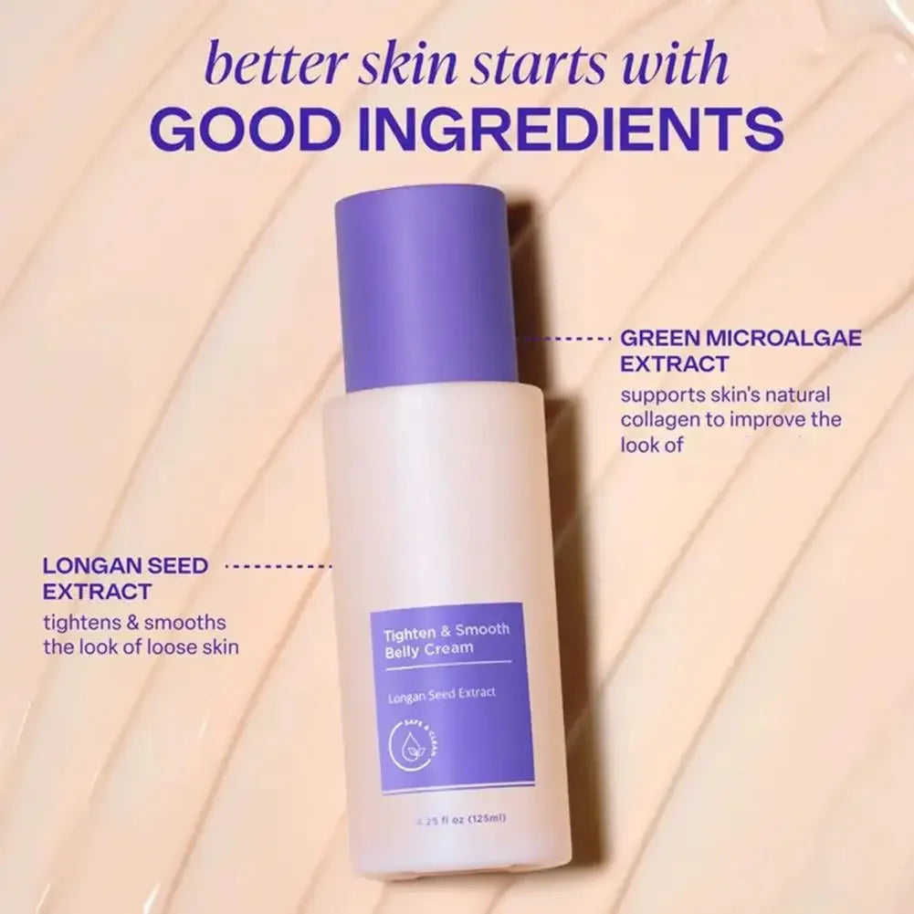 Belly Firming Cream Plant Essence Gentle Smoothing Moisturize Prevent Sagging Skin Tighten Body Shaping Lotion For All Skin Type Peaceful Pleasures Health and Wellness