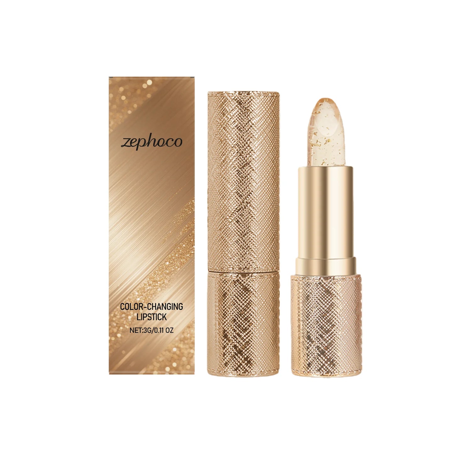 Color Changing Crystal Jelly Lip Balm | pH Moisturizing Lipstick