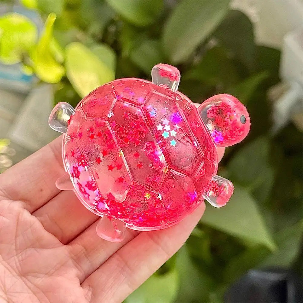 Shell Turtle Table Ornaments Relaxation toys Anti Stress Decompression Toy Office Home Desktop Decor TPR Squeeze toy Peaceful Pleasures Health and Wellness