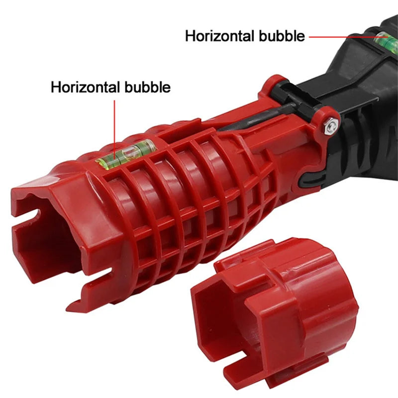 1 Faucet Sink Installer Tools Pipe Wrench Plumbers Homeowners Kitchen