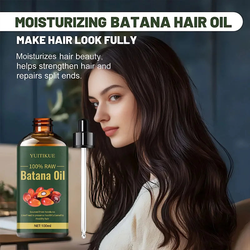 Batana Hair Care Oil – Plant-Based, Collagen & Biotin | 100g