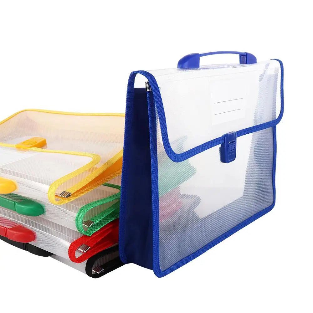 Folders Accordion File Pouch School Home Organization Office Supplies Document Bag File Wallet File Folder File Storage Bag Peaceful Pleasures Health and Wellness