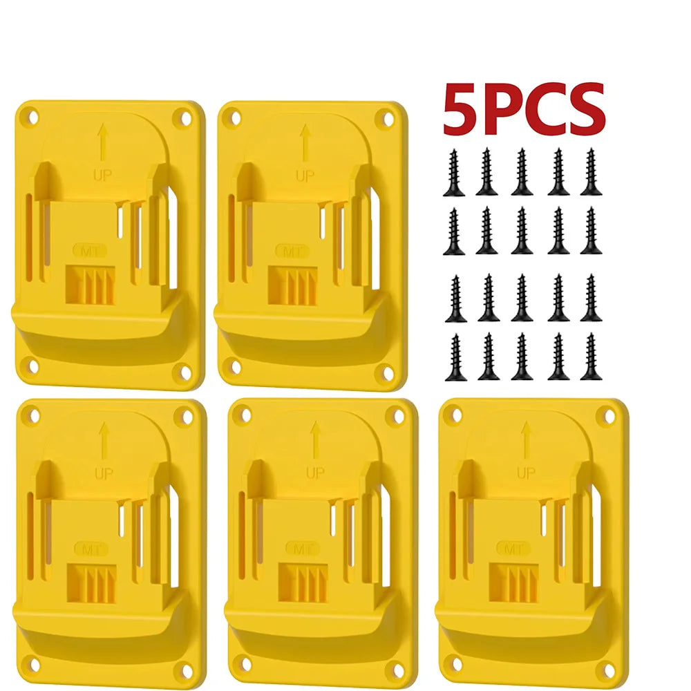 Makita 18V Wall Mount Drill Holder & Battery Bracket | 1/3/5 Pcs
