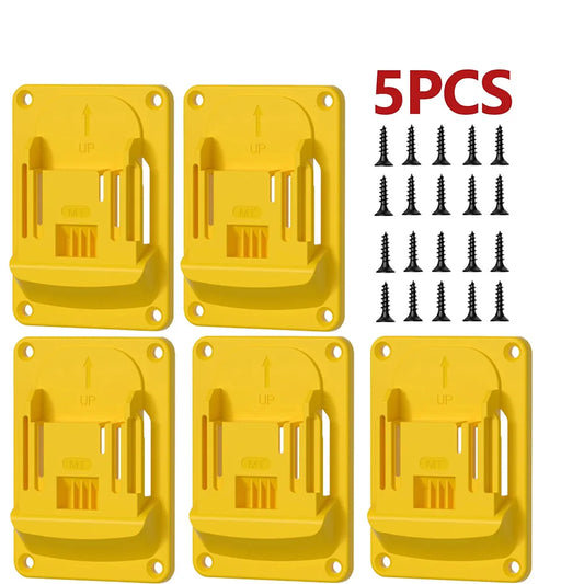 Makita 18V Wall Mount Drill Holder & Battery Bracket | 1/3/5 Pcs Tool Wall Mount Bracket Peaceful Pleasures Health and Wellness B 5Pcs