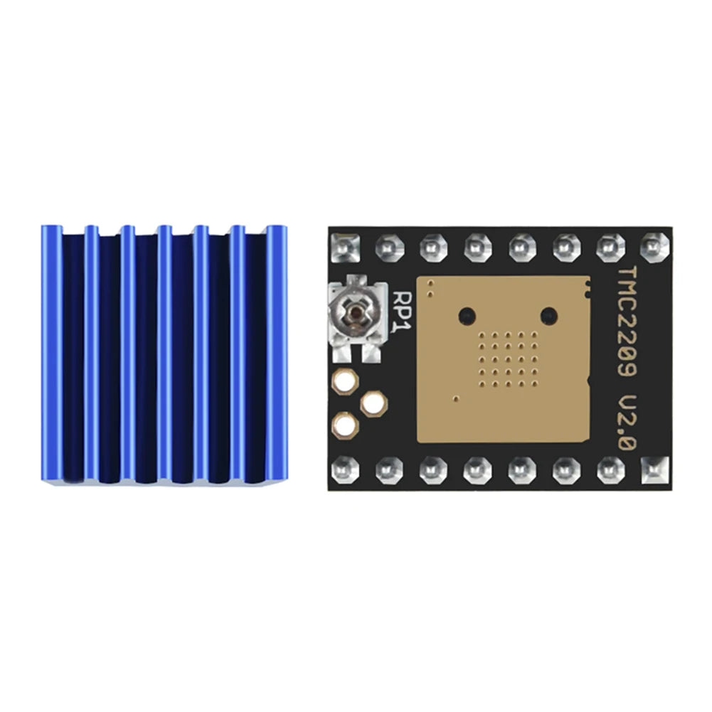TMC2209 V2.0 Stepper Motor Driver Silent Stepsticks Drivers Up To 256 Subdivision Support Step/Dir and Uart Mode for 3D Printer Peaceful Pleasures Health and Wellness
