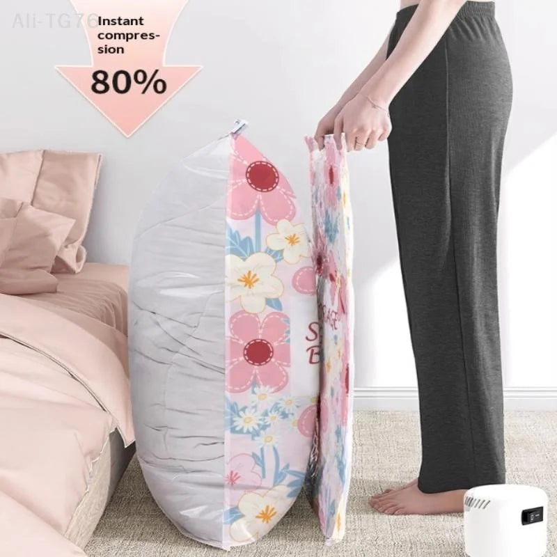 Vacuum Storage Bags – Space Saver for Comforters & Travel
