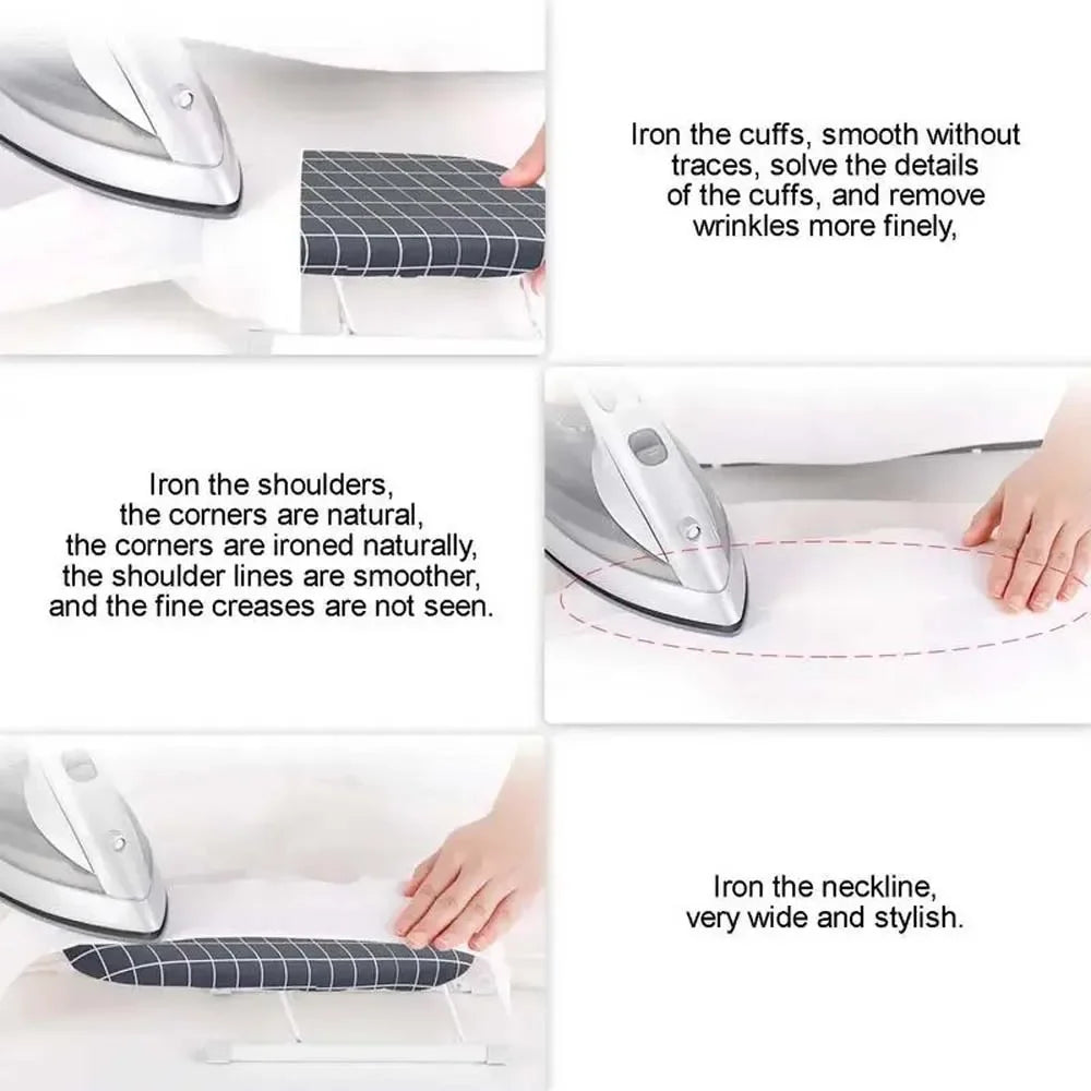 Mini Foldable Sleeve Ironing Board | Portable Desktop Iron Board