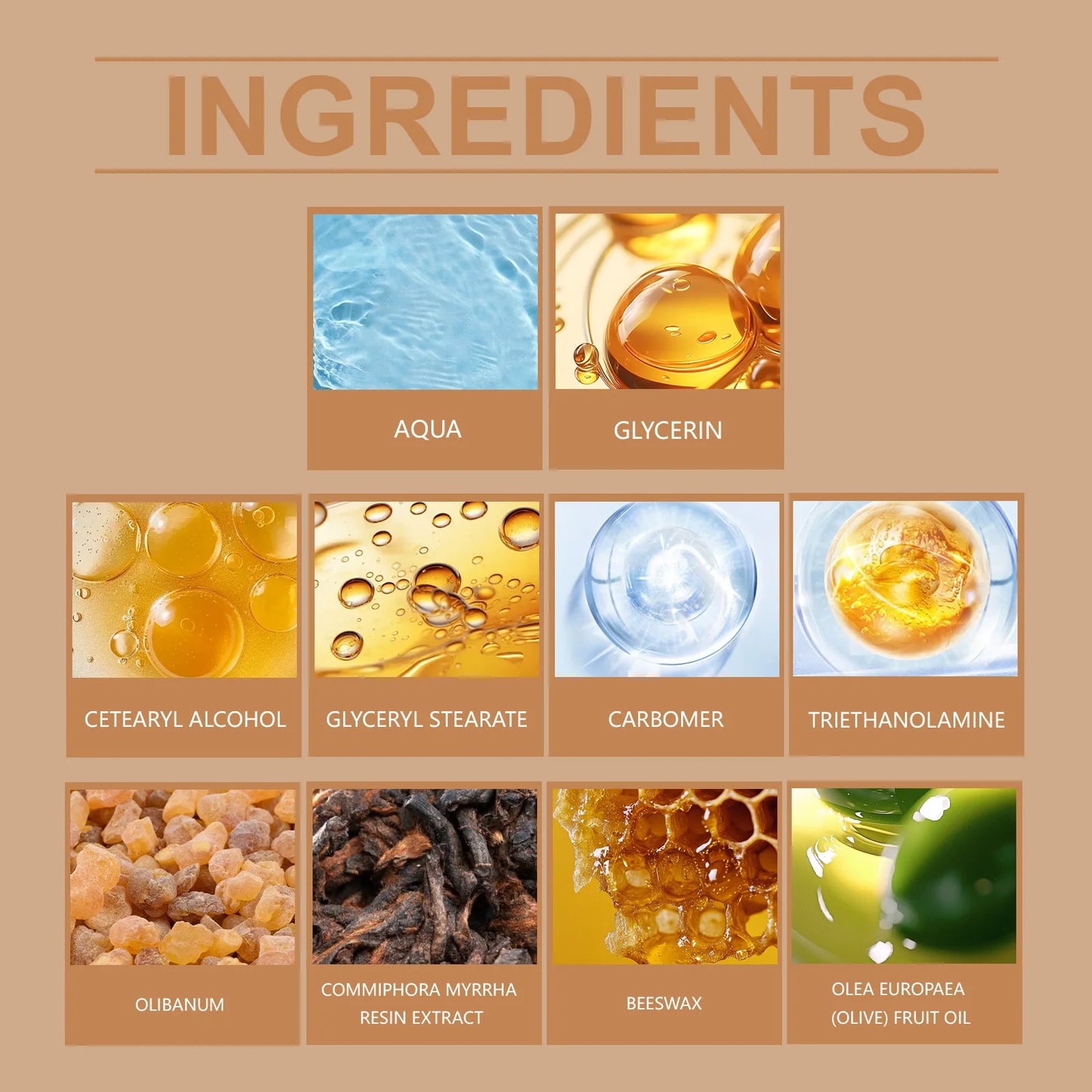 OceAura Frankincense Moisturizing Body Cream | 50g Dry Skin