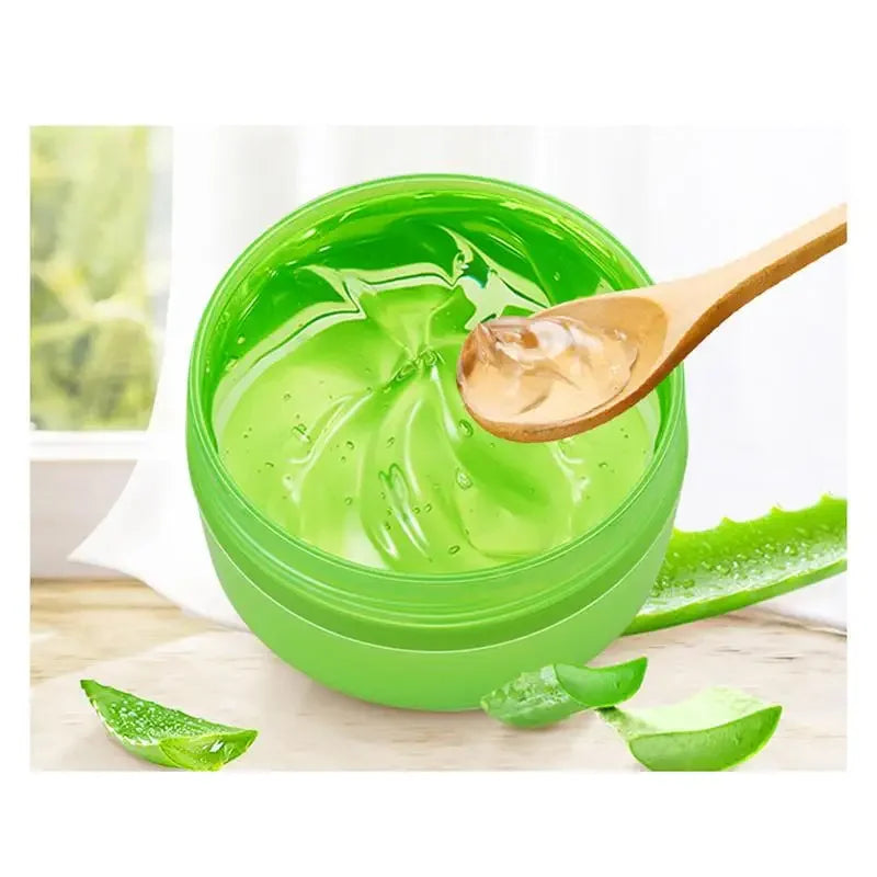 LGRAMER 99% Aloe Vera Gel Sleep Mask – Deep Hydration, 300g