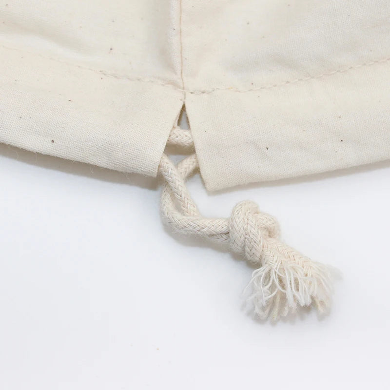 Custom Cotton Drawstring Gift Pouches 10/20 Pack | Wedding & Jewelry