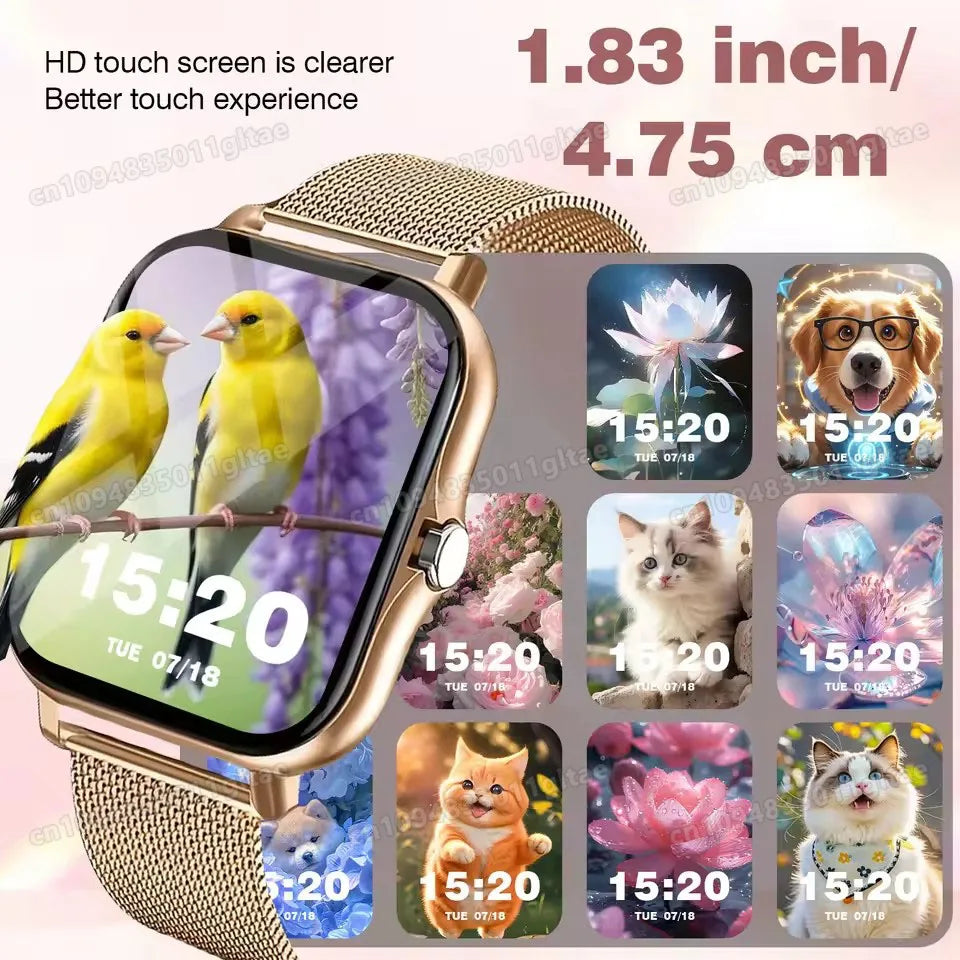 2026 New Smart Watch Bluetooth Call Fitness Tracker Heart Rate Sleep Record Outdoor Sport Watch for Android/IOS Men Women HW12 Peaceful Pleasures Health and Wellness