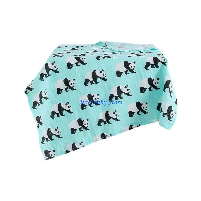 Cotton Baby Bandana Bib – Soft Absorbent Drool Cloth 60x60cm