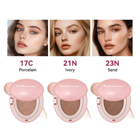 Lakerain Super Fit Cushion Foundation – Waterproof & Brightening Cushion Foundation Oasis Select