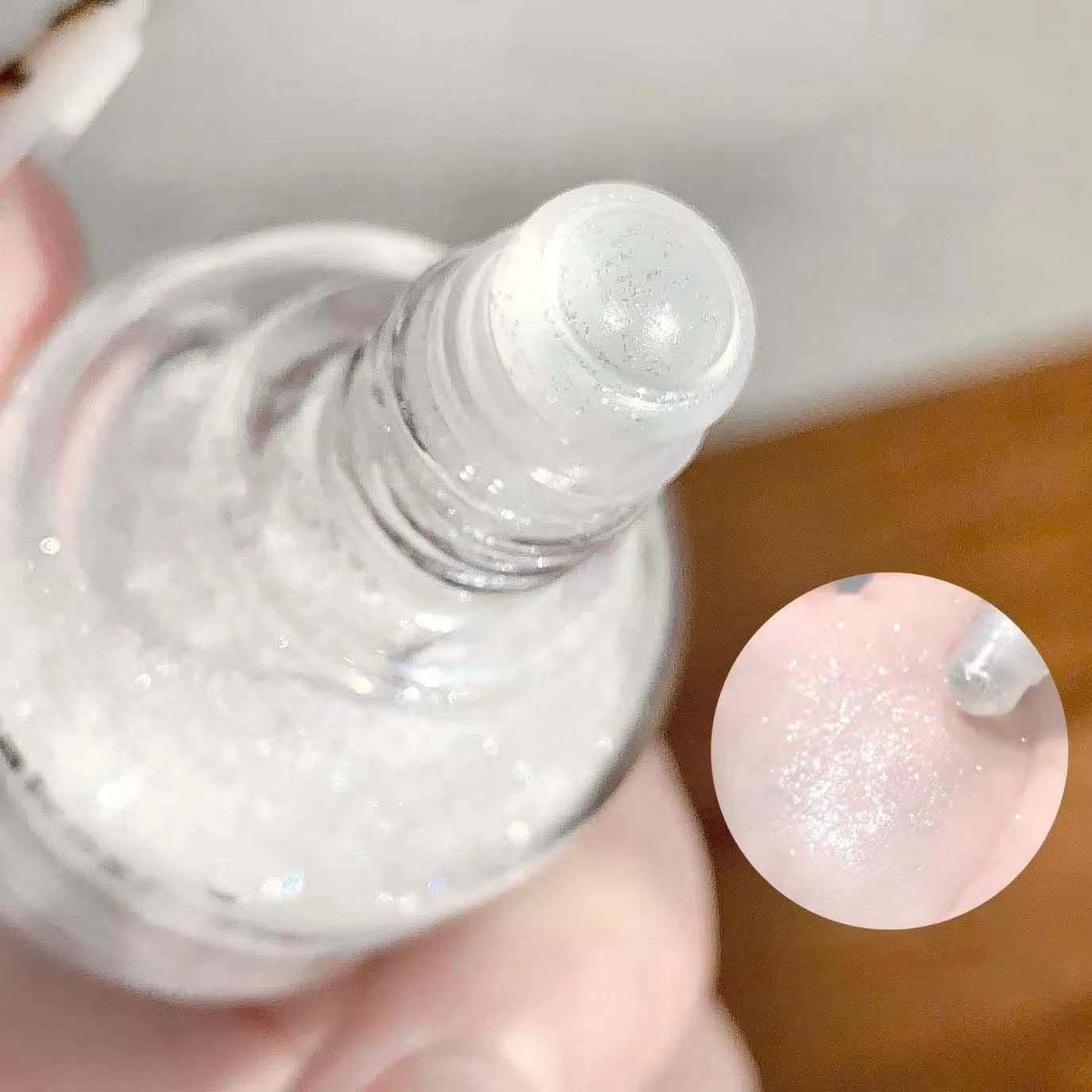 Kakashow Liquid Highlighter – Glitter Glow for Face & Body