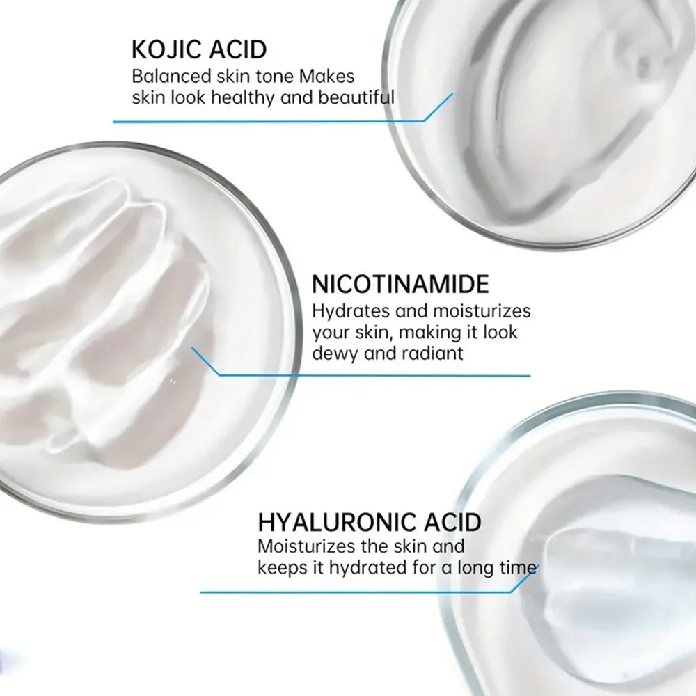 Kojic Acid & Nicotinamide Face Cream – Anti-Aging Moisturiser Anti-Aging Face Cream Peaceful Pleasures Health and Wellness