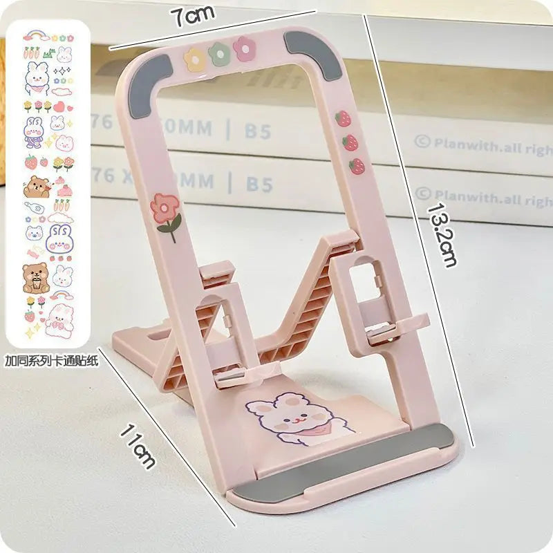 Foldable Desktop Phone & Tablet Stand | Portable Lazy Bracket
