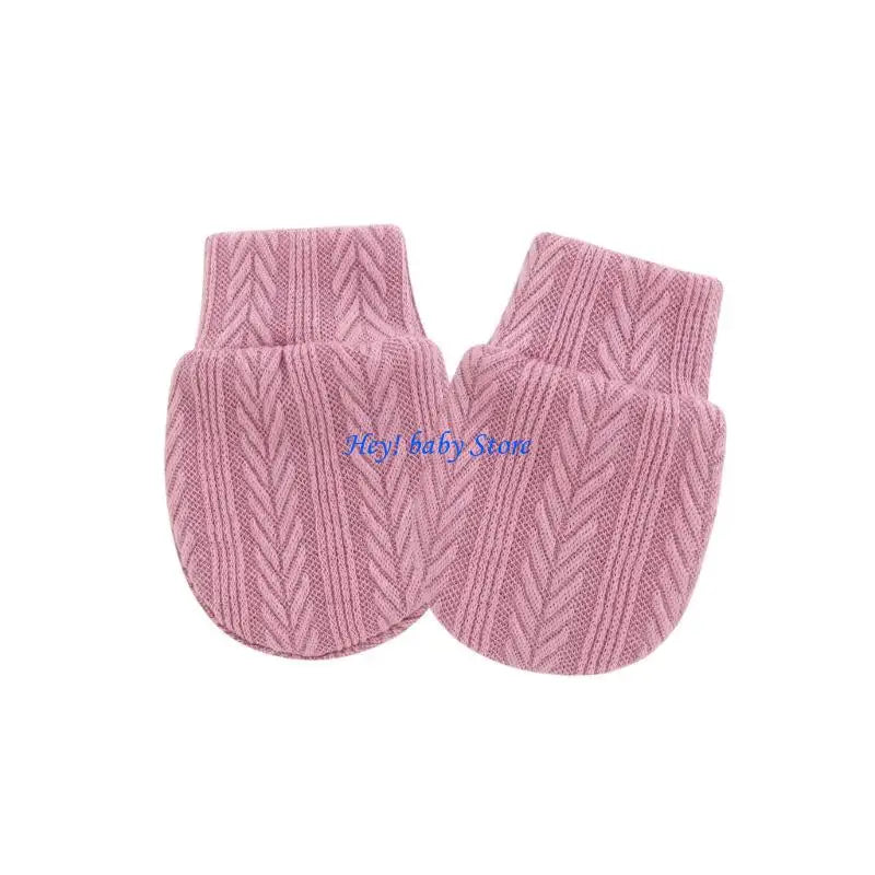 Newborn Scratch Proof Mittens | Soft Cotton Baby Hand Covers