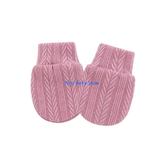Newborn Scratch Proof Mittens | Soft Cotton Baby Hand Covers