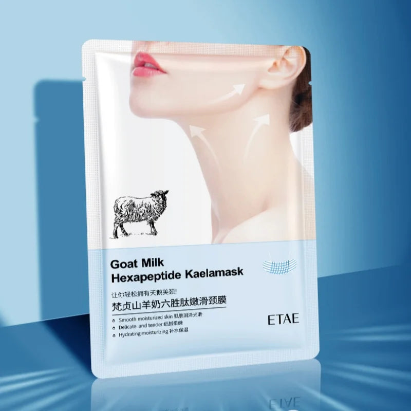 Sadoer Hyaluronic Acid Collagen Neck Mask – 10 Pcs Set