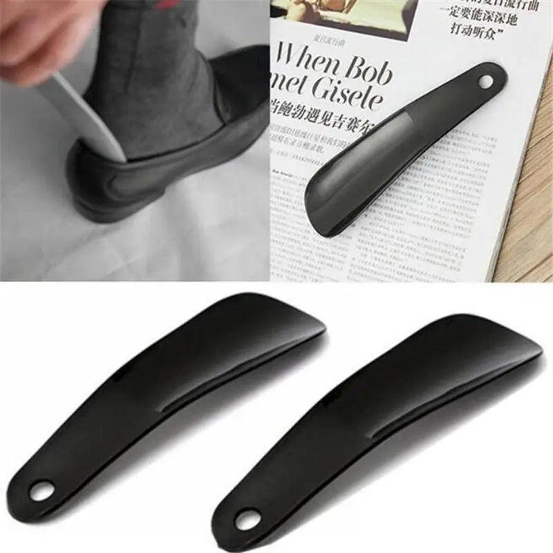 Plastic Shoehorn With Hanging Shoe Extractor Avoid Bending Over Easy To Put On Shoes Helper Suitable For All Kinds Of Shoes Peaceful Pleasures Health and Wellness