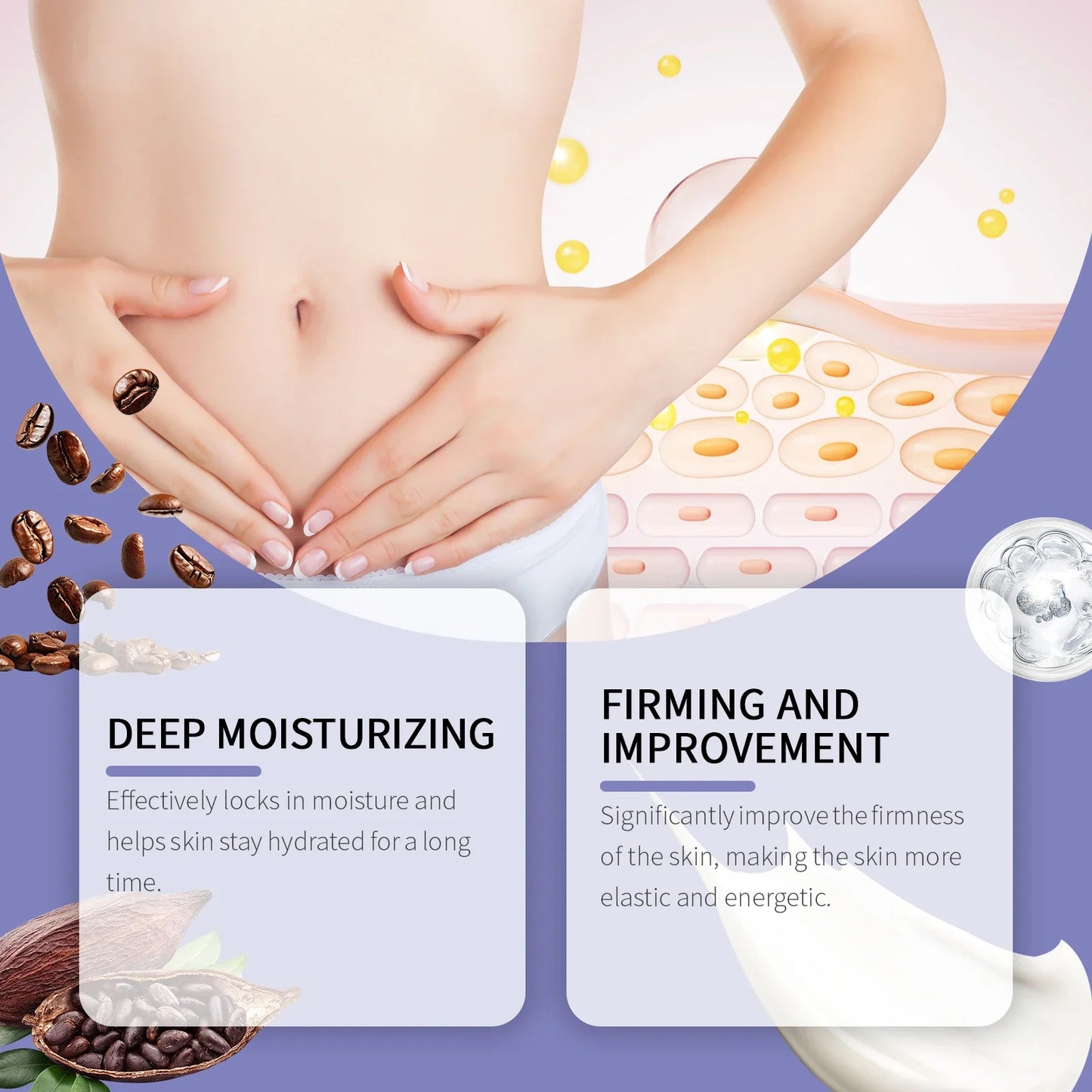 OceAura Firming Neck Cream – Hyaluronic Acid Anti-Aging