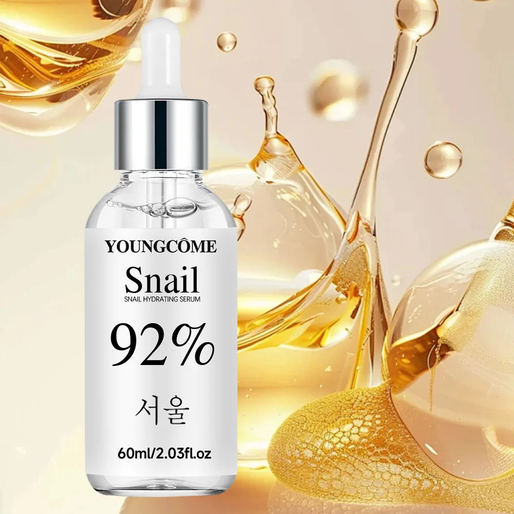 Snail Essence Fade Fine Lines Repair Skin Barrier Moisturizing Refines Pores Nourishes Anti Brighten Facial Essence Peaceful Pleasures Health and Wellness