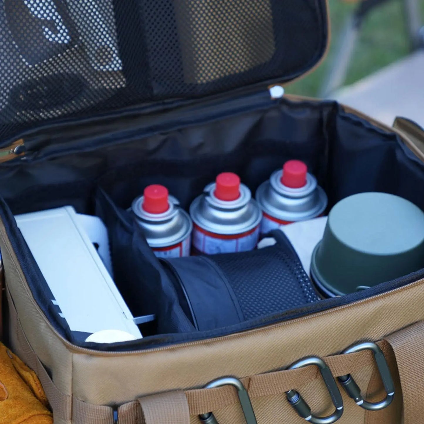 30L Foldable Camping Storage Bag | Waterproof Gear Organizer
