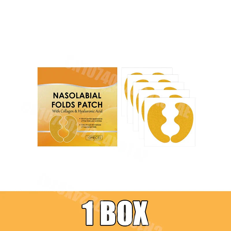 Nasolabial Folds Patch – Collagen & Hyaluronic Acid Firming Mask