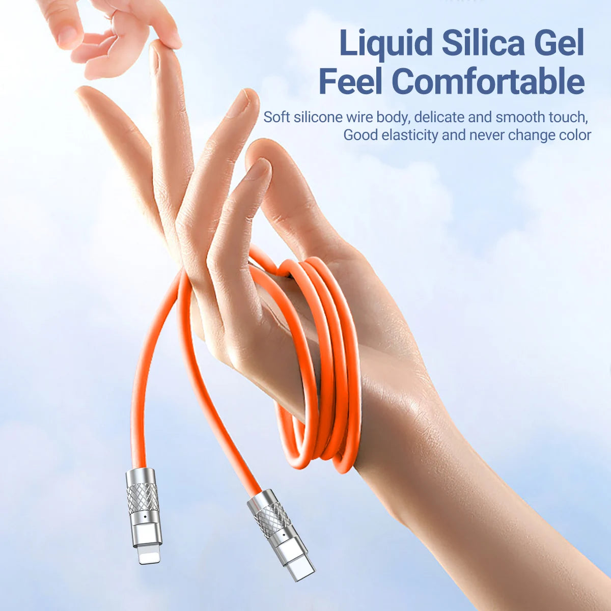 Gopala PD 30W USB-C Lightning Fast Charge Cable 1.5M/2M iPhone USB-C Lightning Cable Peaceful Pleasures Health and Wellness