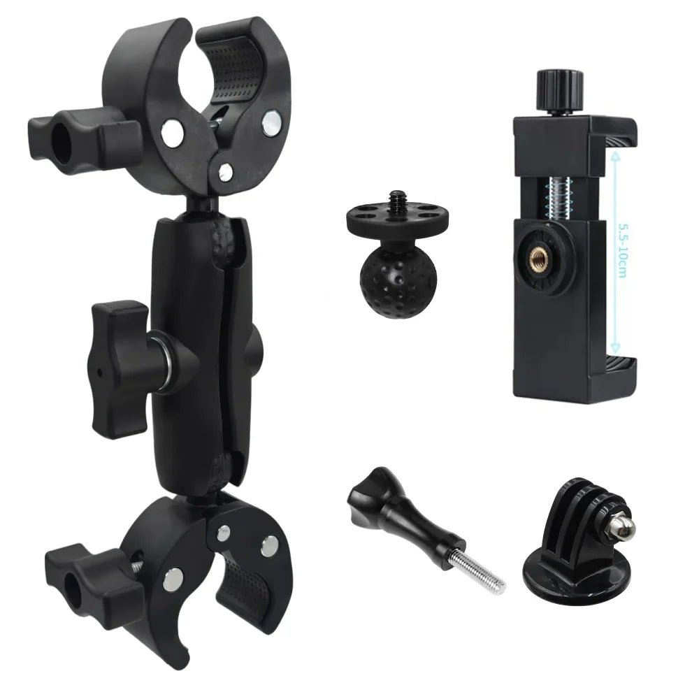 VeFly Crab Super Clamp Camera Mount – GoPro DJI Insta360 Bike