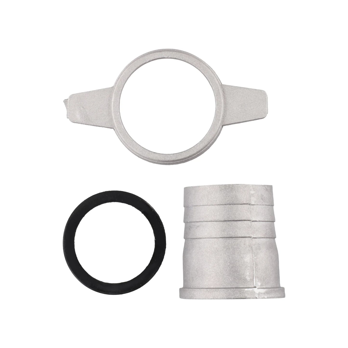 Water Pump Aluminum Pipe Connector Rubber Gasket Connecting Fitting